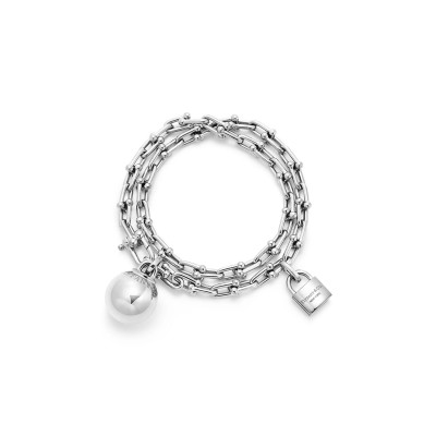 TIFFANY HARDWEAR SMALL WRAP BRACELET IN STERLING SILVER 60450560